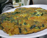 Foto del paso 3 de la receta: Tortilla espinacas con parmesano y nuez moscada