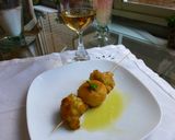 Foto del paso 4 de la receta: Brocheta de puré de patata y coliflor