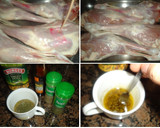 Foto del paso 1 de la receta: Cabrito al horno con pimientos y patatas asadas