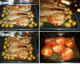 Foto del paso 8 de la receta: Cabrito al horno con pimientos y patatas asadas