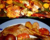 Foto del paso 12 de la receta: Cabrito al horno con pimientos y patatas asadas