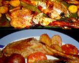 Foto del paso 12 de la receta: Cabrito al horno con pimientos y patatas asadas