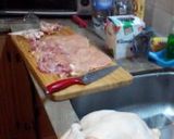 Foto del paso 1 de la receta: Pollo a la pizza