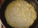 Tortitas de calabacín con salsa de miel y mostaza (sin gluten, sin lactosa, sin huevo)