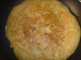Tortitas de calabacín con salsa de miel y mostaza (sin gluten, sin lactosa, sin huevo)