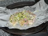 Paquetitos de pollo al aluminio