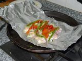 Paquetitos de pollo al aluminio