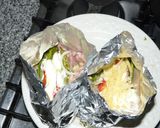 Foto del paso 8 de la receta: Paquetitos de pollo al aluminio