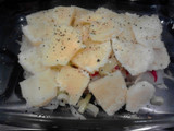 Bacalao con verduras gratinadas sin gluten