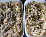 Foto del paso 3 de la receta: Macarrones gratinados con atún y huevitos de codorniz
