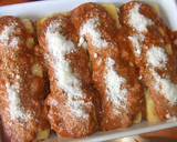 Foto del paso 5 de la receta: Polenta gratinada con salsa de tomates secos