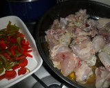Foto del paso 1 de la receta: Arroz amarillo a los tres pimientos