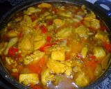 Foto del paso 4 de la receta: Arroz amarillo a los tres pimientos