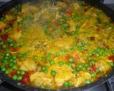 Foto del paso 5 de la receta: Arroz amarillo a los tres pimientos