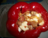 Foto del paso 3 de la receta: Pimiento rojo relleno al horno