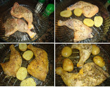 Foto del paso 2 de la receta: Pollo asado con champiñones para fiambrera