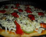 Foto del paso 17 de la receta: Pizza casera con verduras