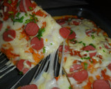 Foto del paso 14 de la receta: Pizza con salchichas de viena