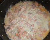 Foto del paso 1 de la receta: Salmón fresco al cava con pasta italiana