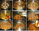 Foto del paso 4 de la receta: Albóndigas de ternera con piñones y champiñones
