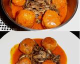 Foto del paso 8 de la receta: Albóndigas de ternera con piñones y champiñones