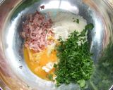 Foto del paso 2 de la receta: Picantotes con relleno de perejil y bacon al romero