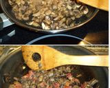 Foto del paso 1 de la receta: Tortilla de champiñones con lomo