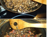 Foto del paso 1 de la receta: Tortilla de champiñones con lomo