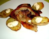Foto del paso 6 de la receta: Costillas de lechal y patatas con all i oli