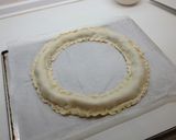 Foto del paso 4 de la receta: Tortel hojaldre relleno de cabello de angel