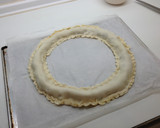 Foto del paso 4 de la receta: Tortel hojaldre relleno de cabello de angel