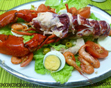 Foto del paso 3 de la receta: Ensalada de langosta con salsa rosa