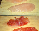 Foto del paso 2 de la receta: Brochetas gourmet de pollo y jamón