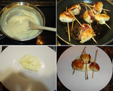 Foto del paso 7 de la receta: Brochetas gourmet de pollo y jamón
