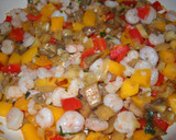 Foto del paso 3 de la receta: Berenjenas rellenas con calabaza, arroz integral y gambas