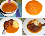 Foto del paso 9 de la receta: Muslos de pato con salsa de almendras y puré de manzana