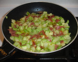 Foto del paso 3 de la receta: Calabacín revuelto con huevo y jamón serrano