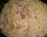 Foto del paso 3 de la receta: Tallarines con chorizo y nata a la Sidra