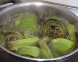 Foto del paso 1 de la receta: Alcachofas rellenas a la italiana