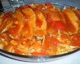 Foto del paso 8 de la receta: Tallarines con lomo entero en salsa de tomate