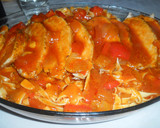 Foto del paso 8 de la receta: Tallarines con lomo entero en salsa de tomate