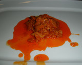 Foto del paso 1 de la receta: Ensalada de lechugas con atún en tomate