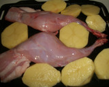 Foto del paso 2 de la receta: Conejo asado macerado con su hígado