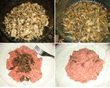 Foto del paso 2 de la receta: Rollitos de carne picada con champiñones