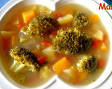 Foto del paso 4 de la receta: Sopa de calabaza y brócoli