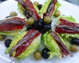 Foto del paso 5 de la receta: Cogollos de Tudela con anchoa y pimiento rojo