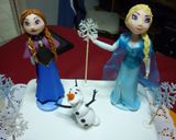 Foto del paso 17 de la receta: Torta princesas de frozen cumpleaños Lara