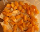 Foto del paso 2 de la receta: Pastel de queso y granada con melocotón
