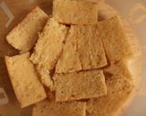 Foto del paso 3 de la receta: Pastel de queso y granada con melocotón