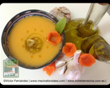Foto del paso 6 de la receta: Crema de zanahoria y ajos fritos